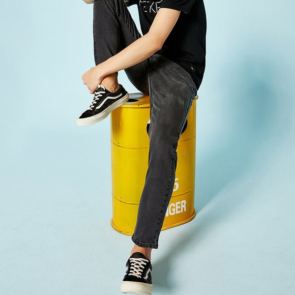 SEMIR jeans for men slim fit pants classic 2019 jeans male denim jeans